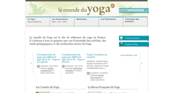 Desktop Screenshot of lemondeduyoga.org